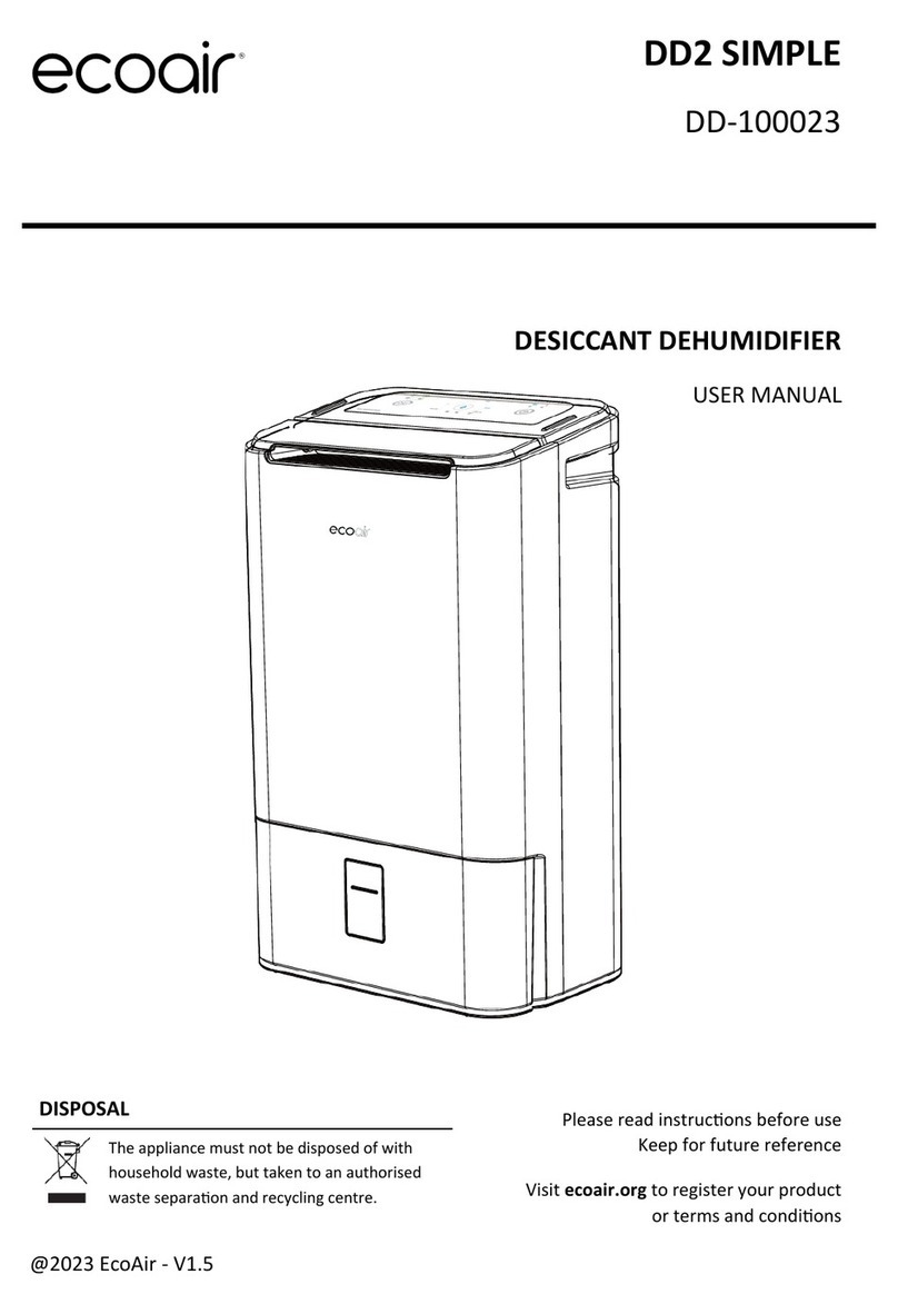Ecoair DD2 SIMPLE user manual
