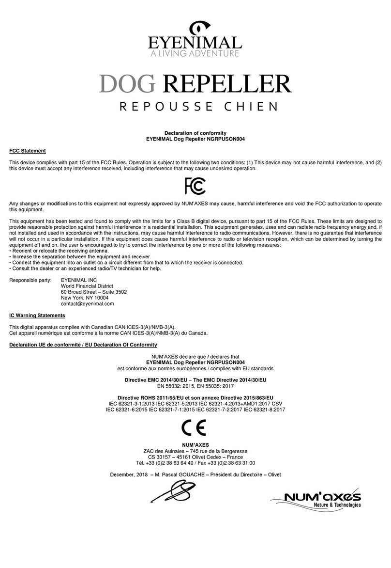 EYENIMAL NGRPUSON004 user guide