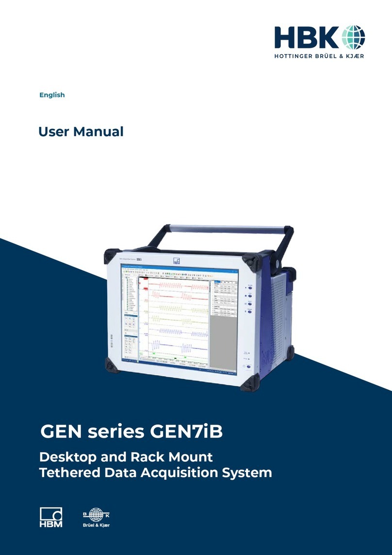 HBK GEN7iB GEN Series user manual