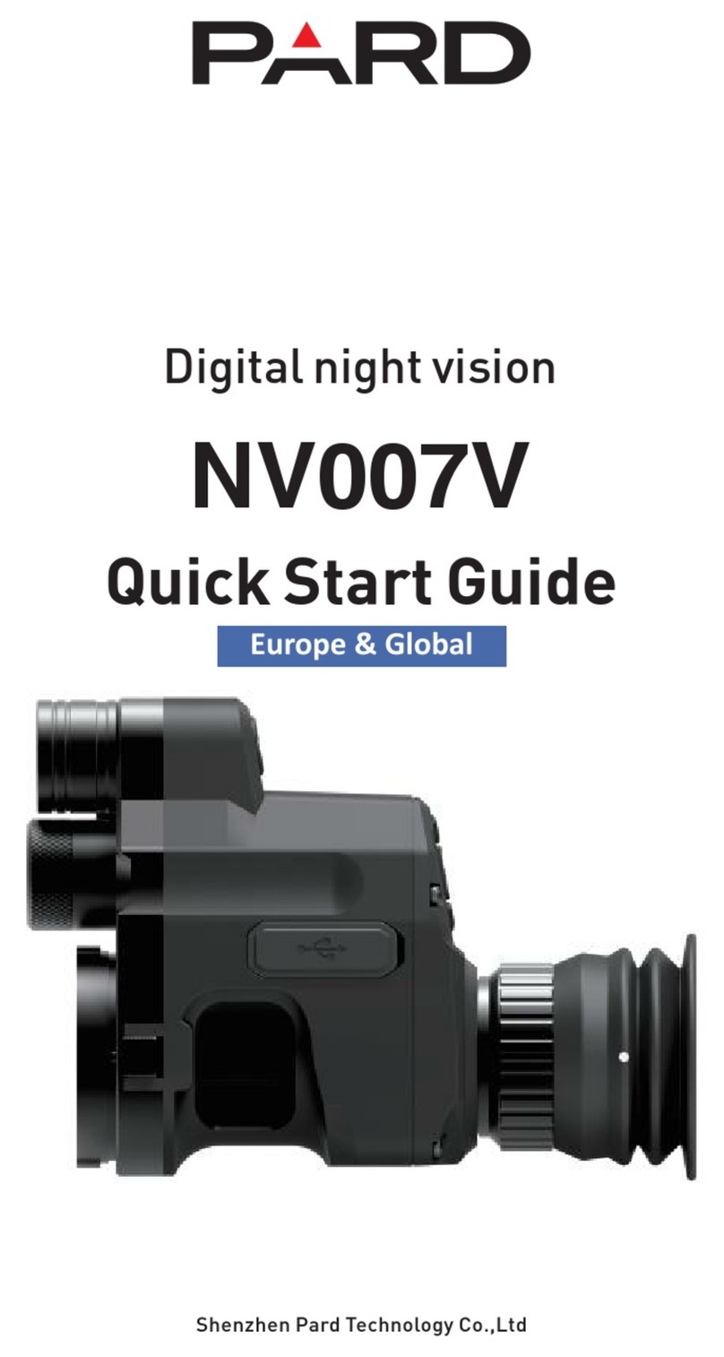 Pard NV007V User manual
