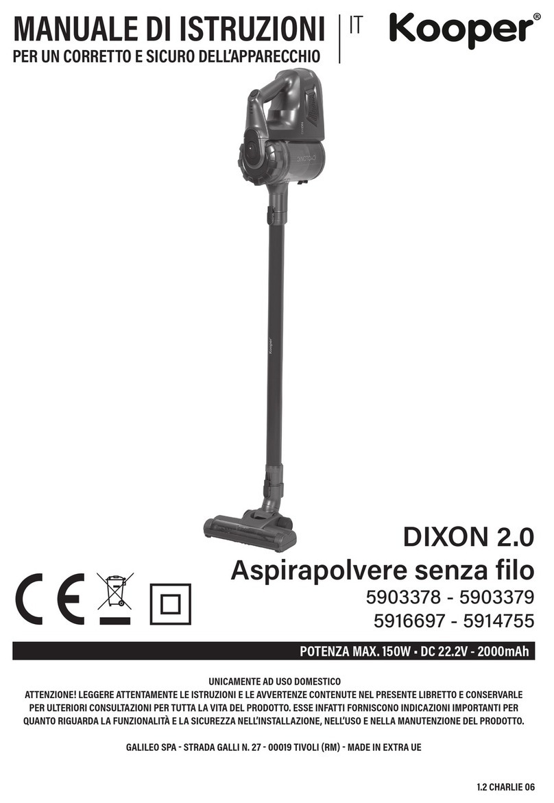 Kooper DIXON 2.0 User instructions