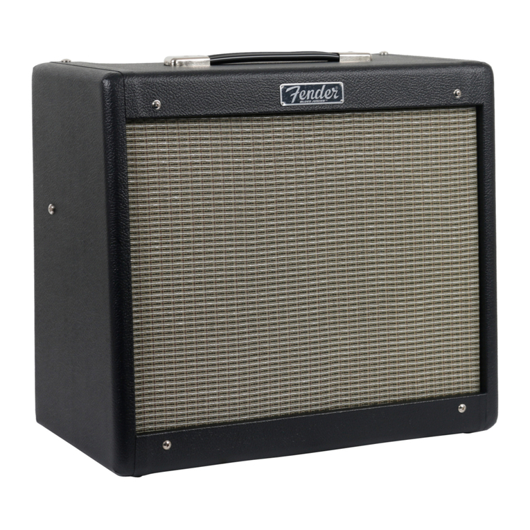 Fender Blues Junior IV user manual