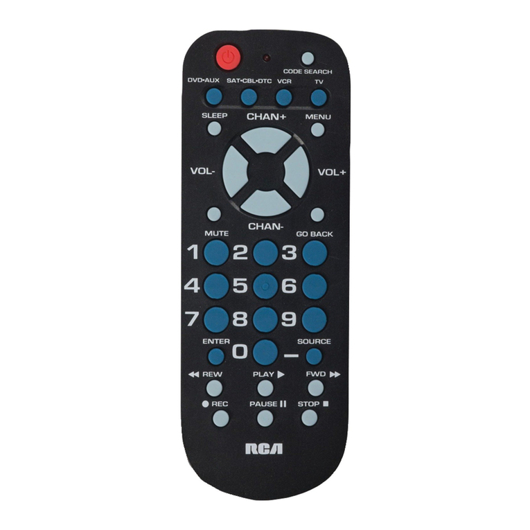 RCA RCR504BR Series User manual
