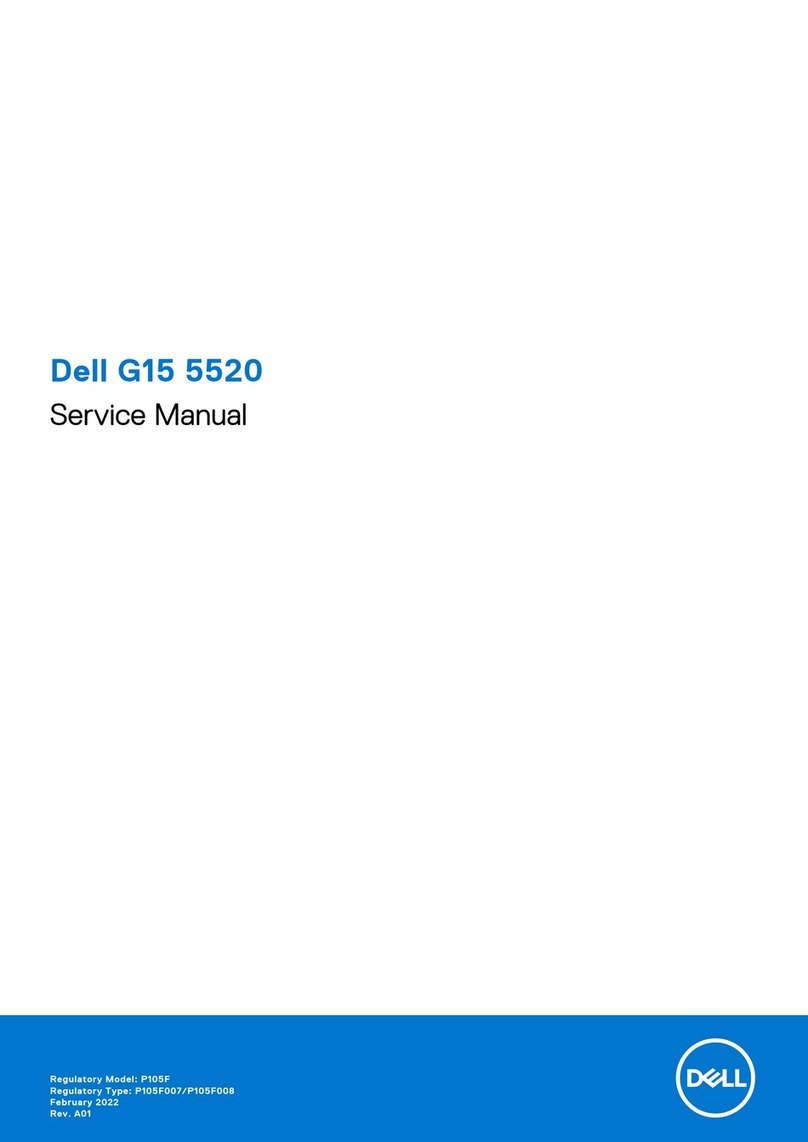 Dell G15 5520-4132 Service manual