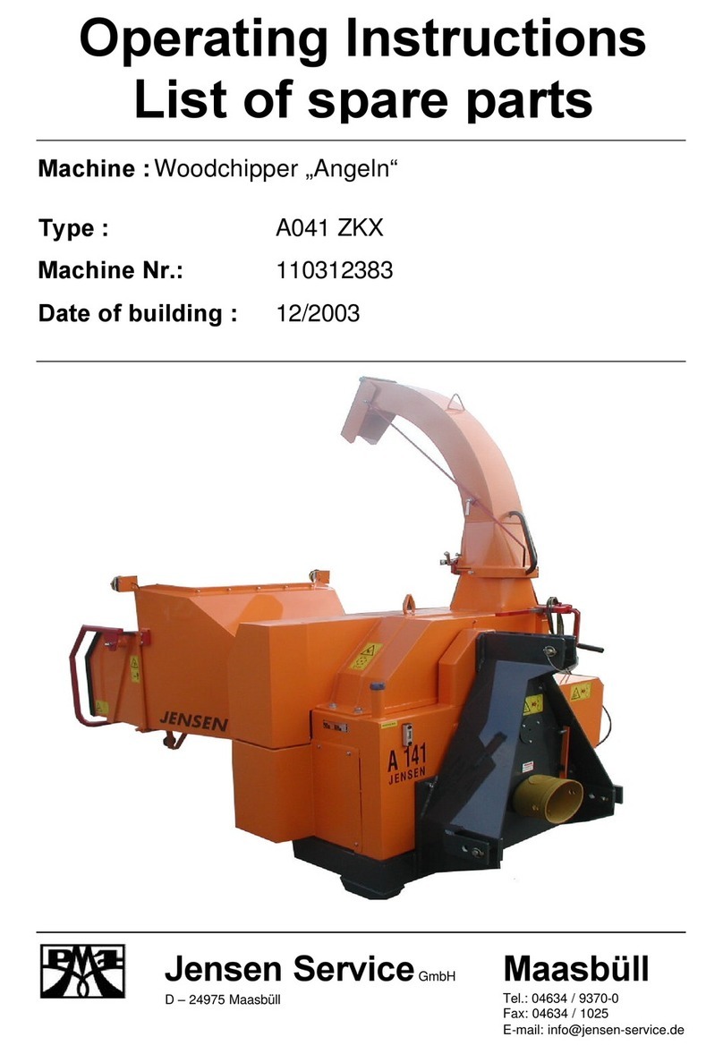 Jensen A041 ZKX User manual