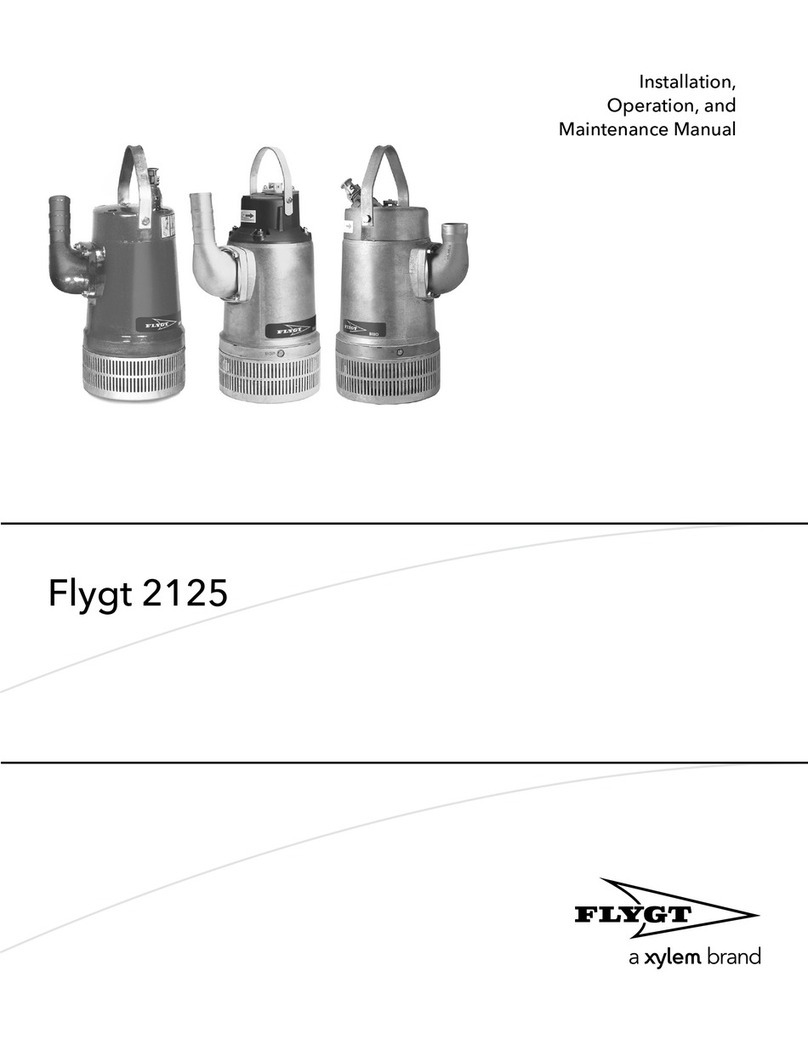 Xylem Flygt 2125 User manual
