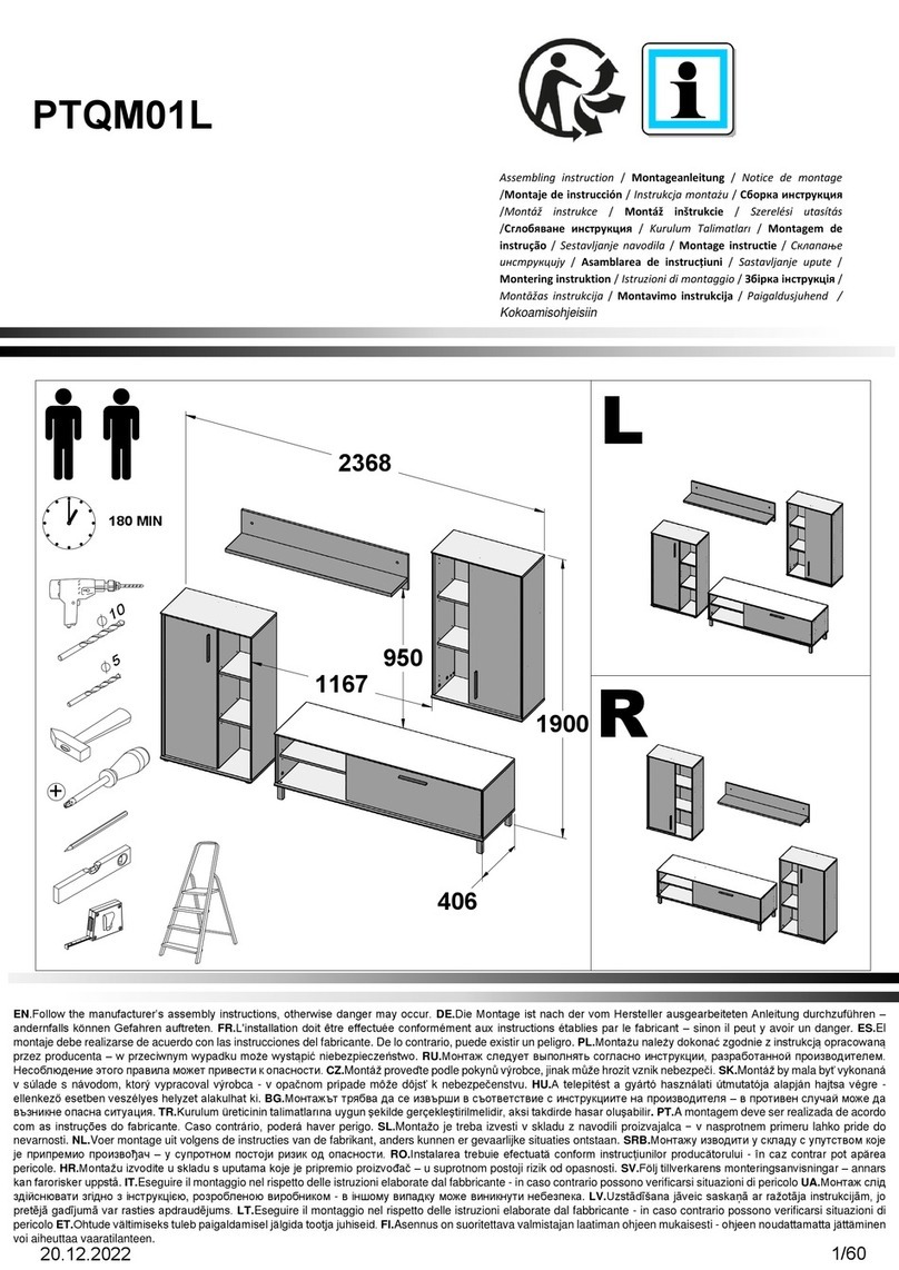 Forte PTQM01L Assembling Instruction