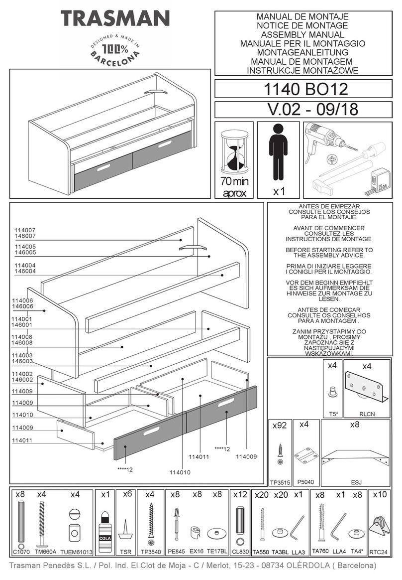 Trasman 1140 BO12 Assembly manual