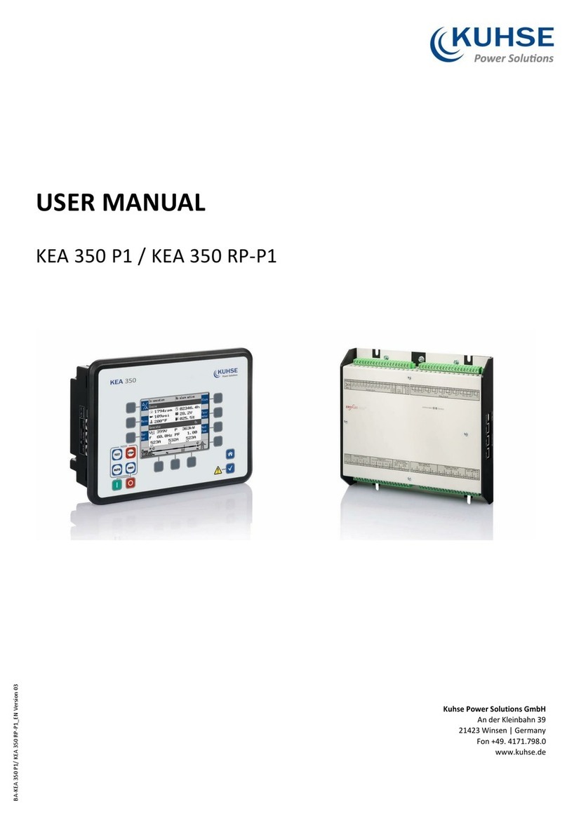 Kuhse KEA 3 0 Series user manual