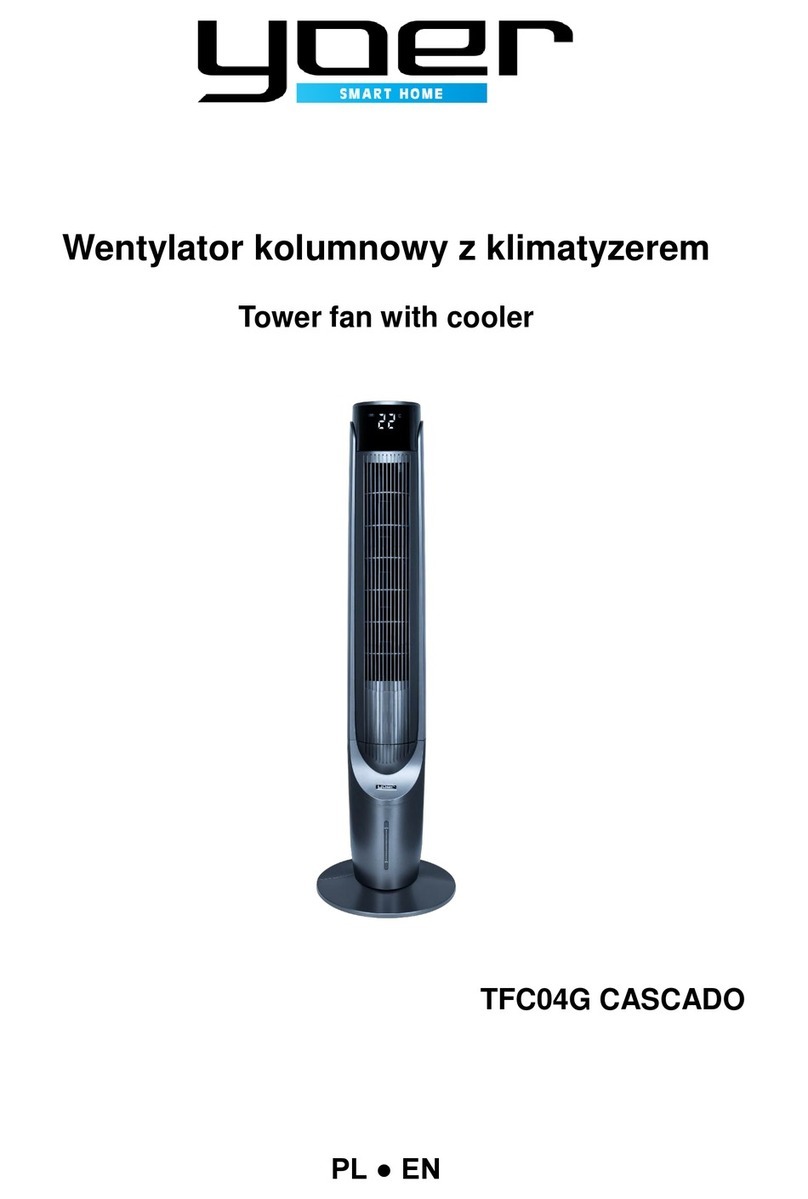 Yoer TFC04G CASCADO User manual