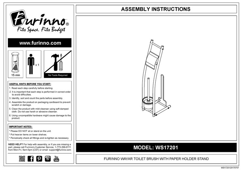Furinno WS17201 Assembly instructions
