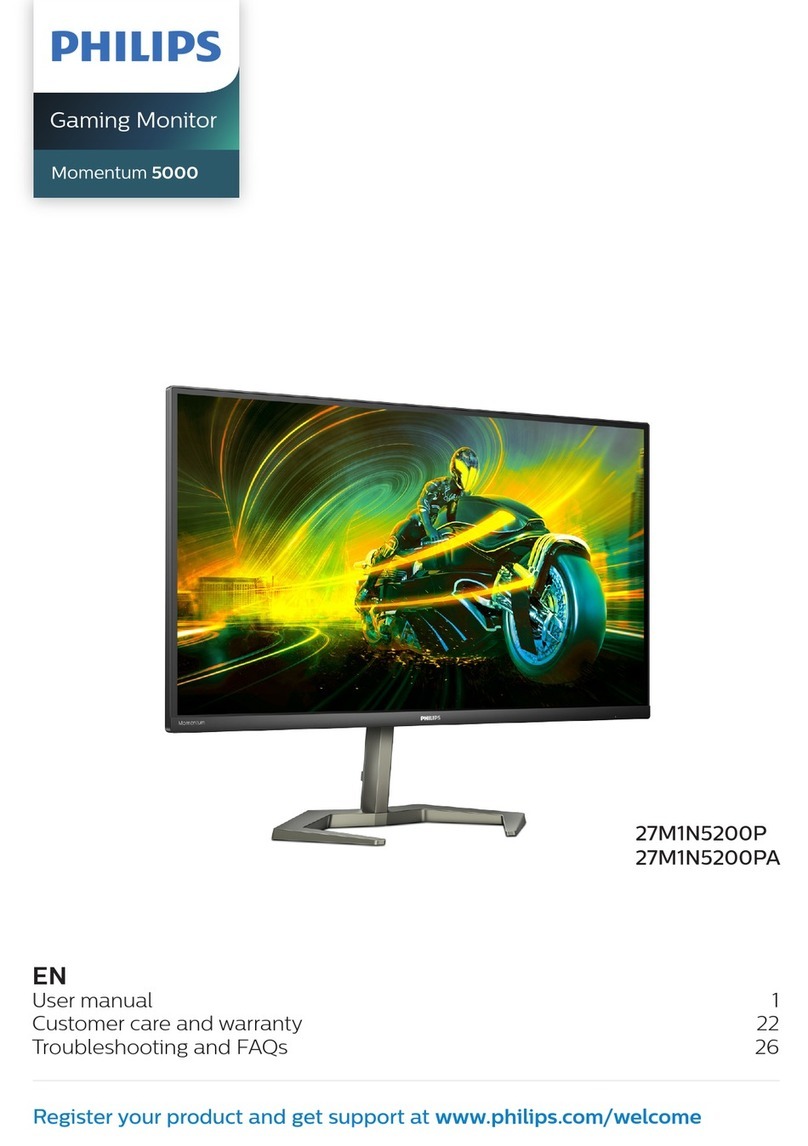Philips Momentum 5000 27M1N5200P User manual