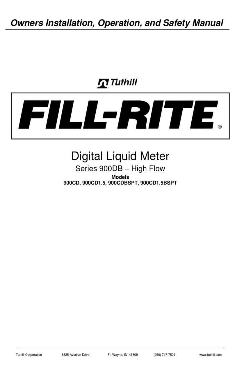 Tuthill FILL-RITE 900CD User manual Tuthill FILL-RITE 900CD User manual