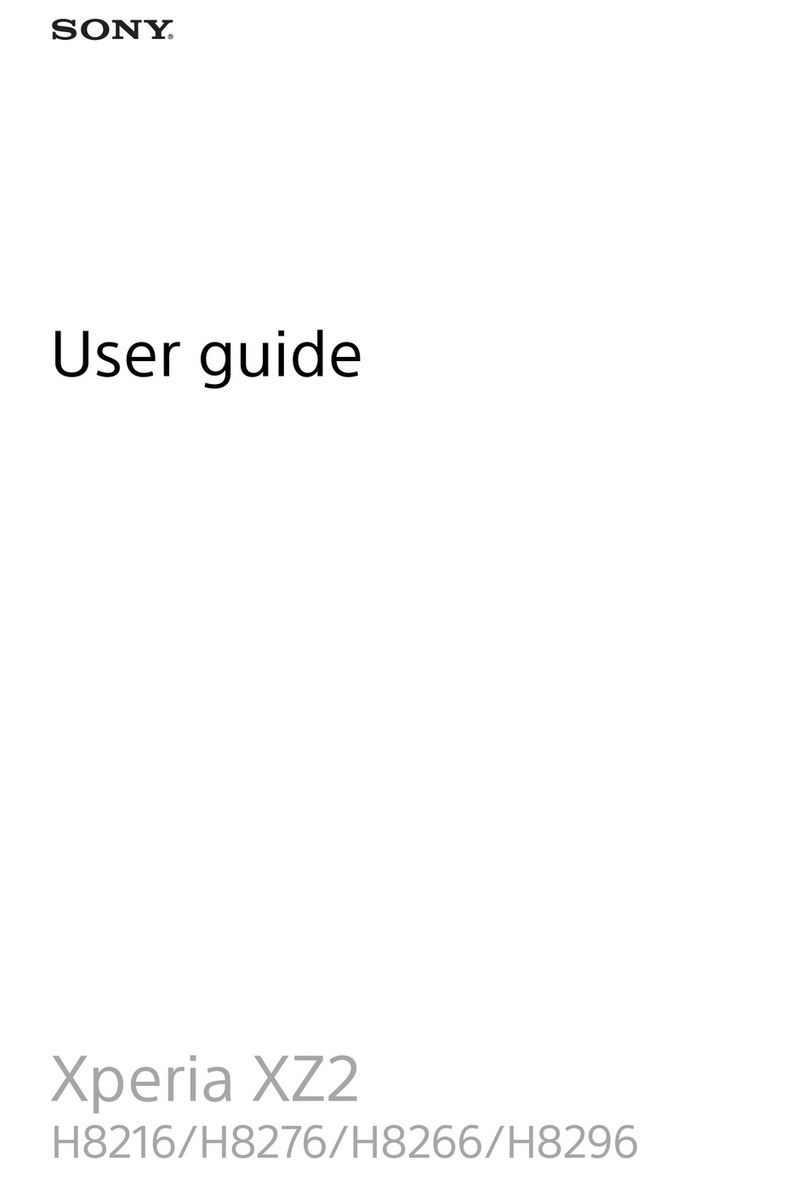 Sony Xperia XZ2 H8216 User manual