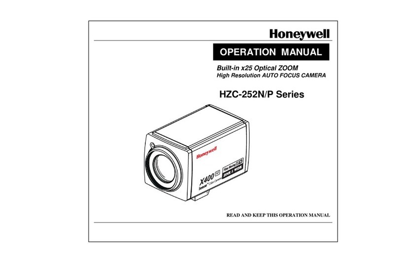 Honeywell HZC-252N Series User manual
