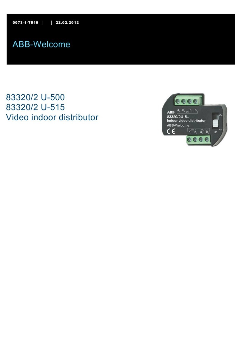 ABB 83320/2 U-500 User manual