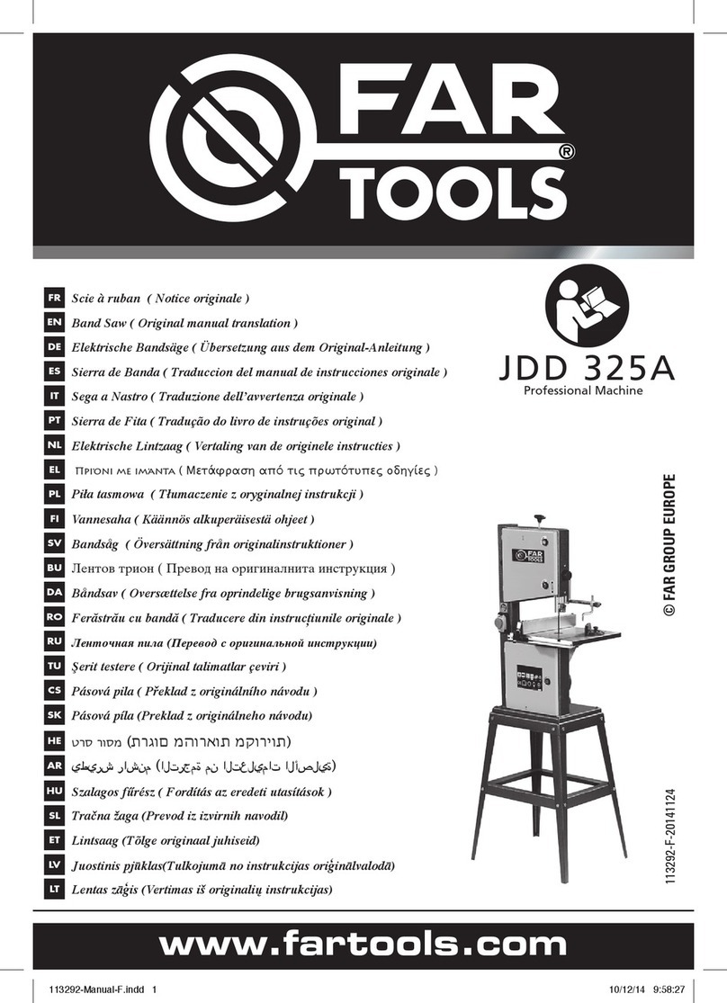 Far Tools JDD 325A User manual
