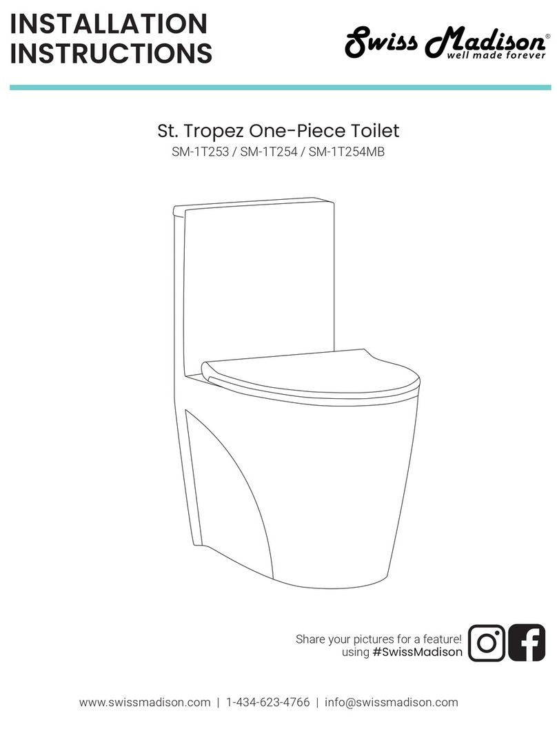 Swiss Madison St. Tropez SM-1T253 User manual Swiss Madison St. Tropez SM-1T253 User manual