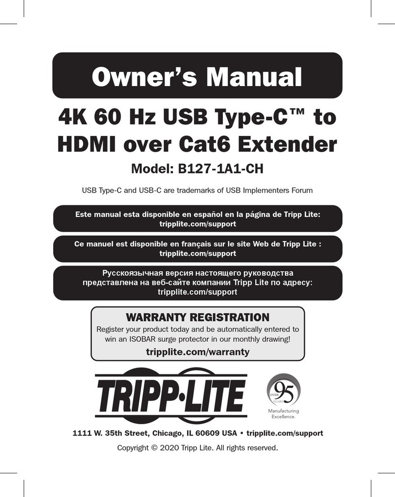 Tripp Lite B127-1A1-CH User manual