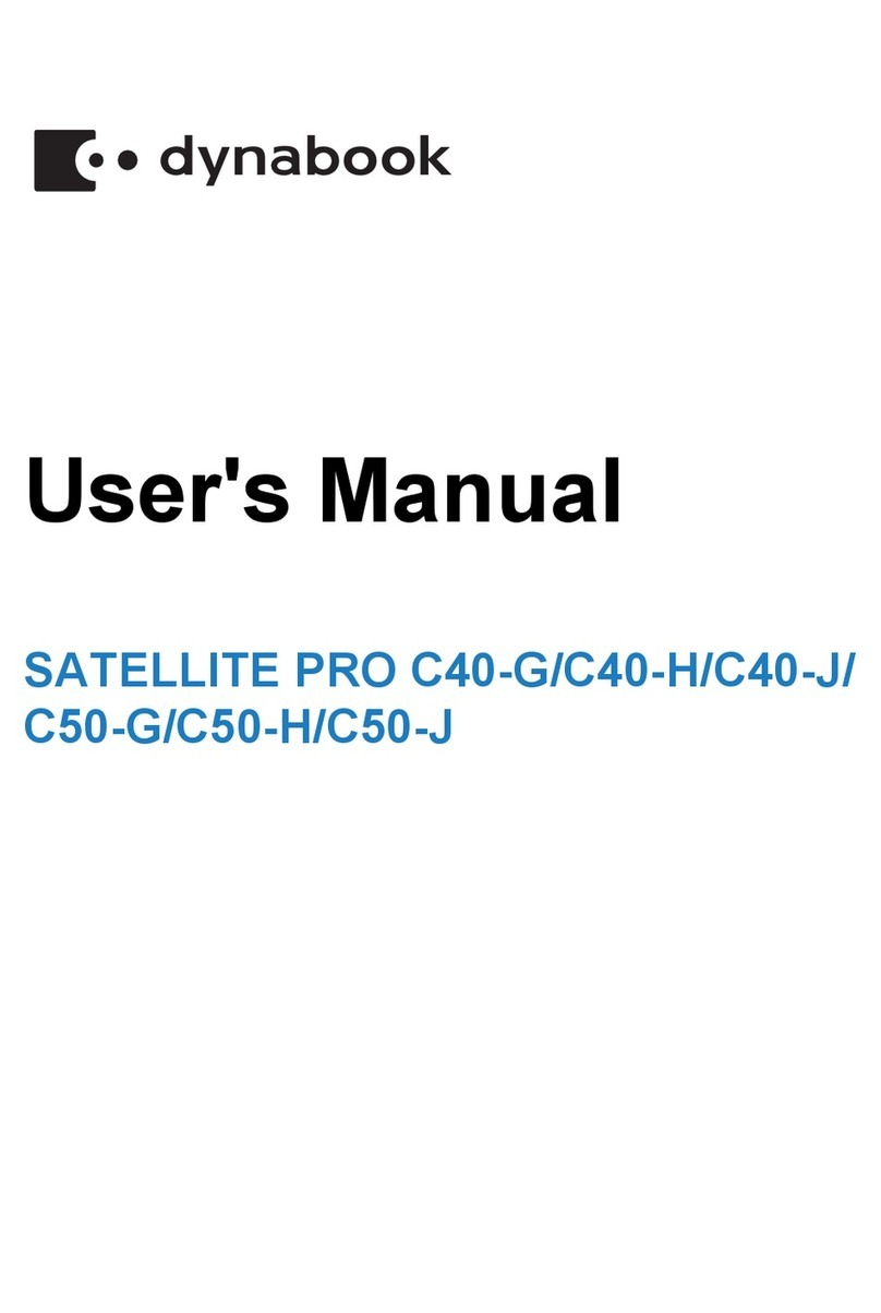 dynabook SATELLITE PRO C50-G User manual dynabook SATELLITE PRO C50-G User manual