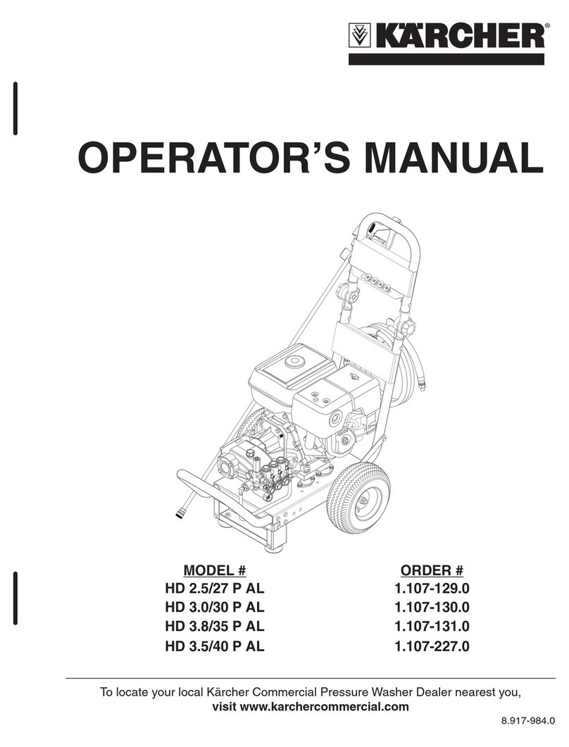 Kärcher HD 2.5/27 P AL User manual