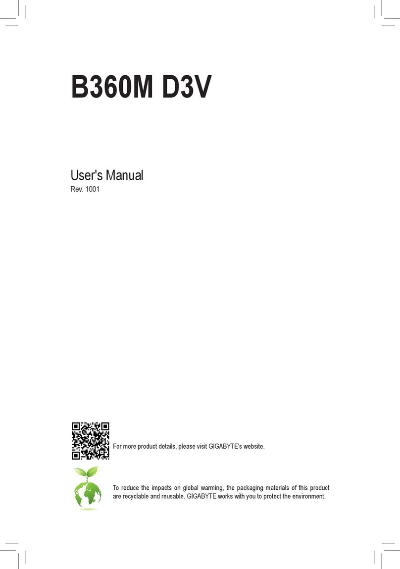 Gigabyte B360M D3V user manual