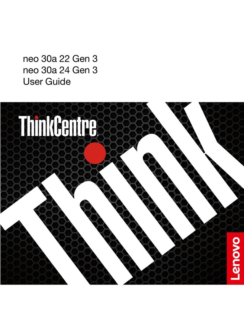 Lenovo ThinkCentre neo 30a 22 Gen 3 User manual