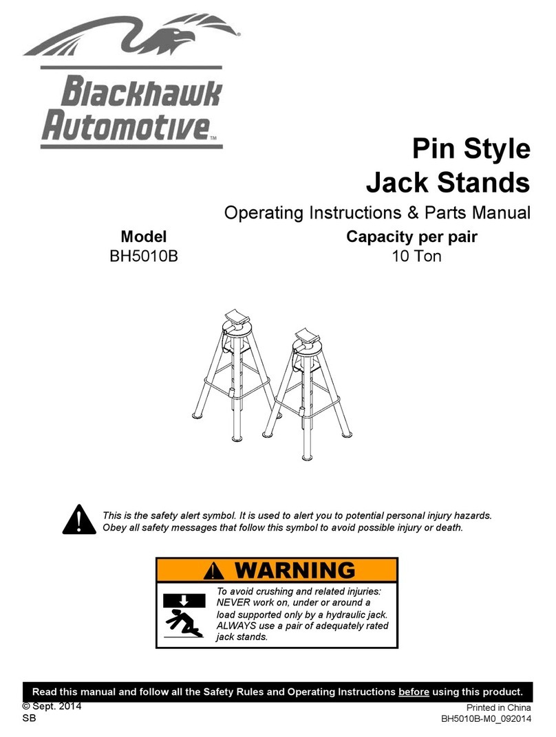 Black Hawk Automotive BH5010B Instructions for use