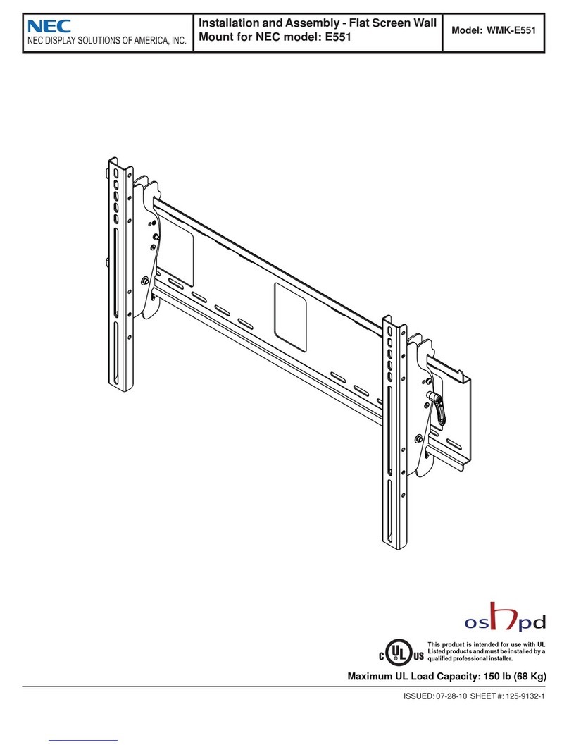 NEC VMK-E551 Guide