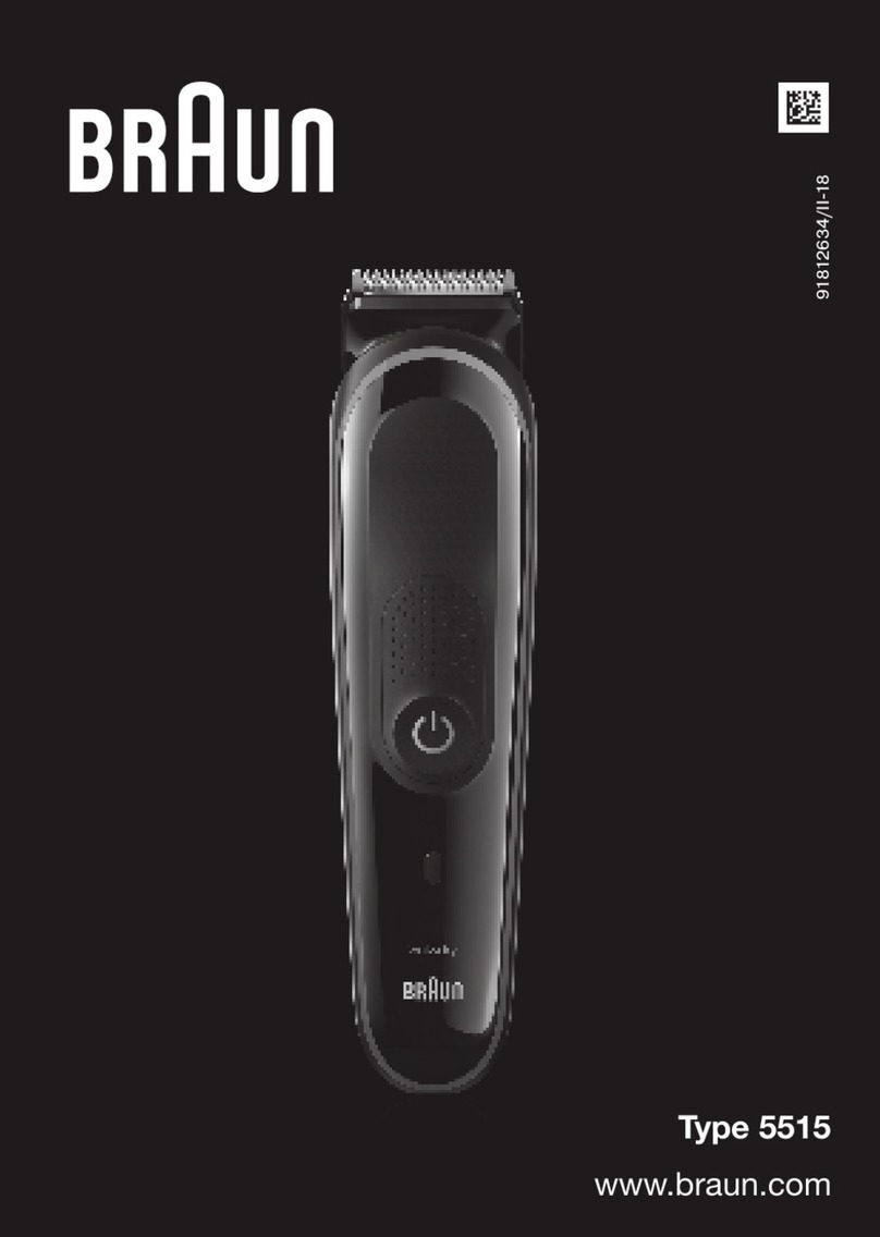 Braun 5515 User manual