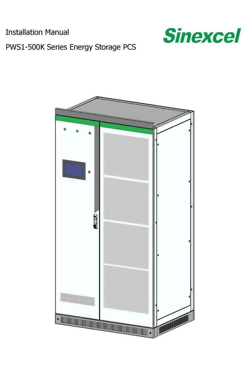 Sinexcel PWS1-500KTL User manual