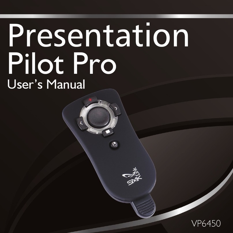 SMK-Link Presentation Pilot Pro VP6450 user manual