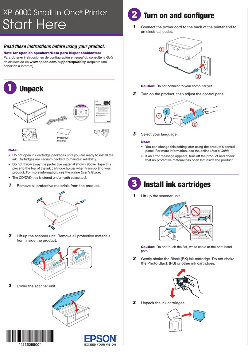 Epson XP-6000 User manual