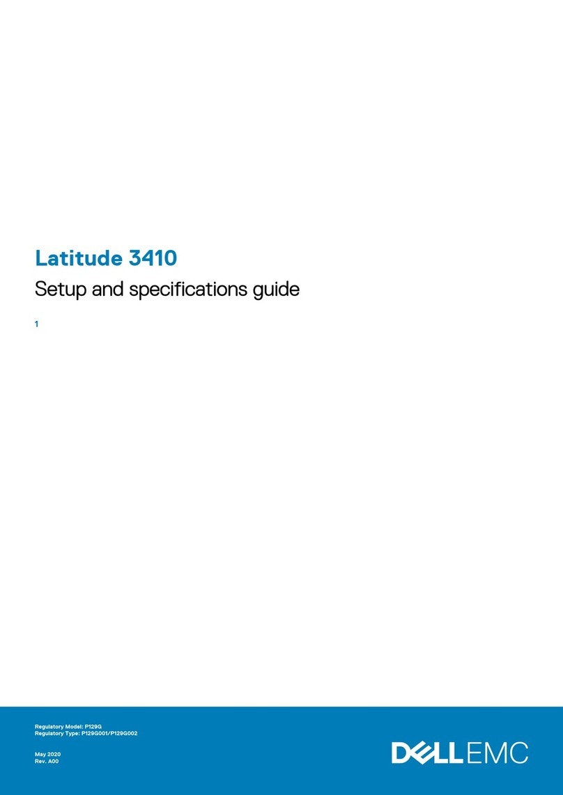 Dell EMC Latitude 3410 User guide