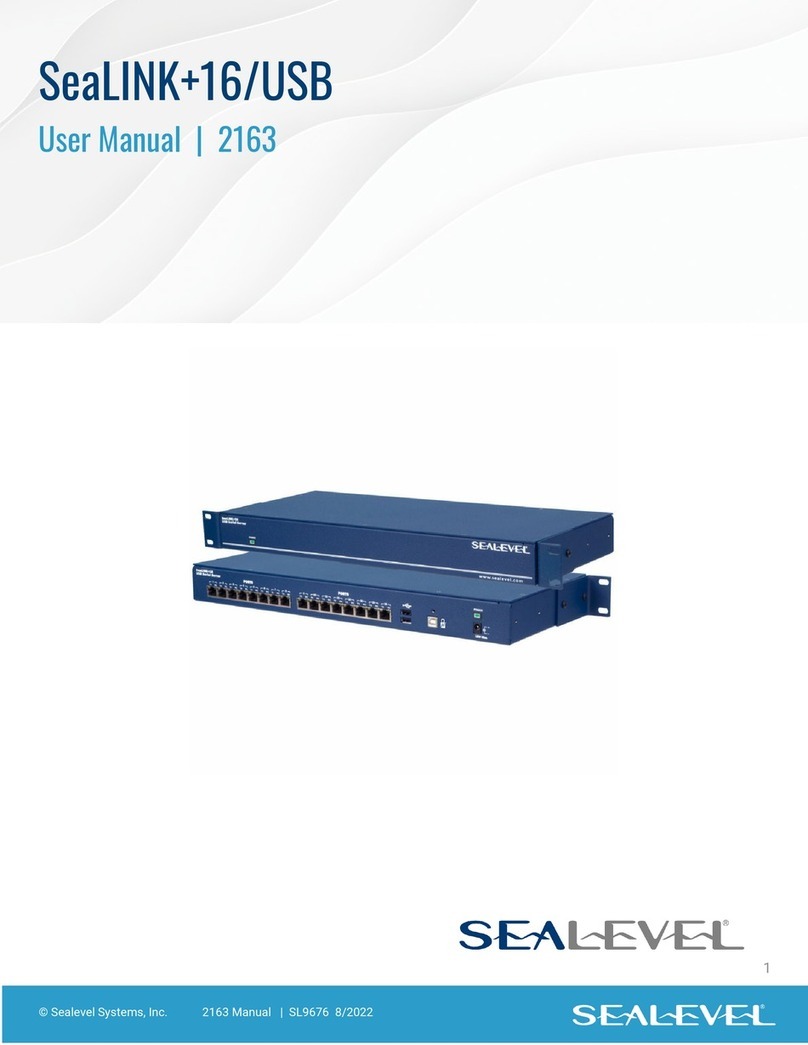 SeaLevel SeaLINK+16/USB User manual