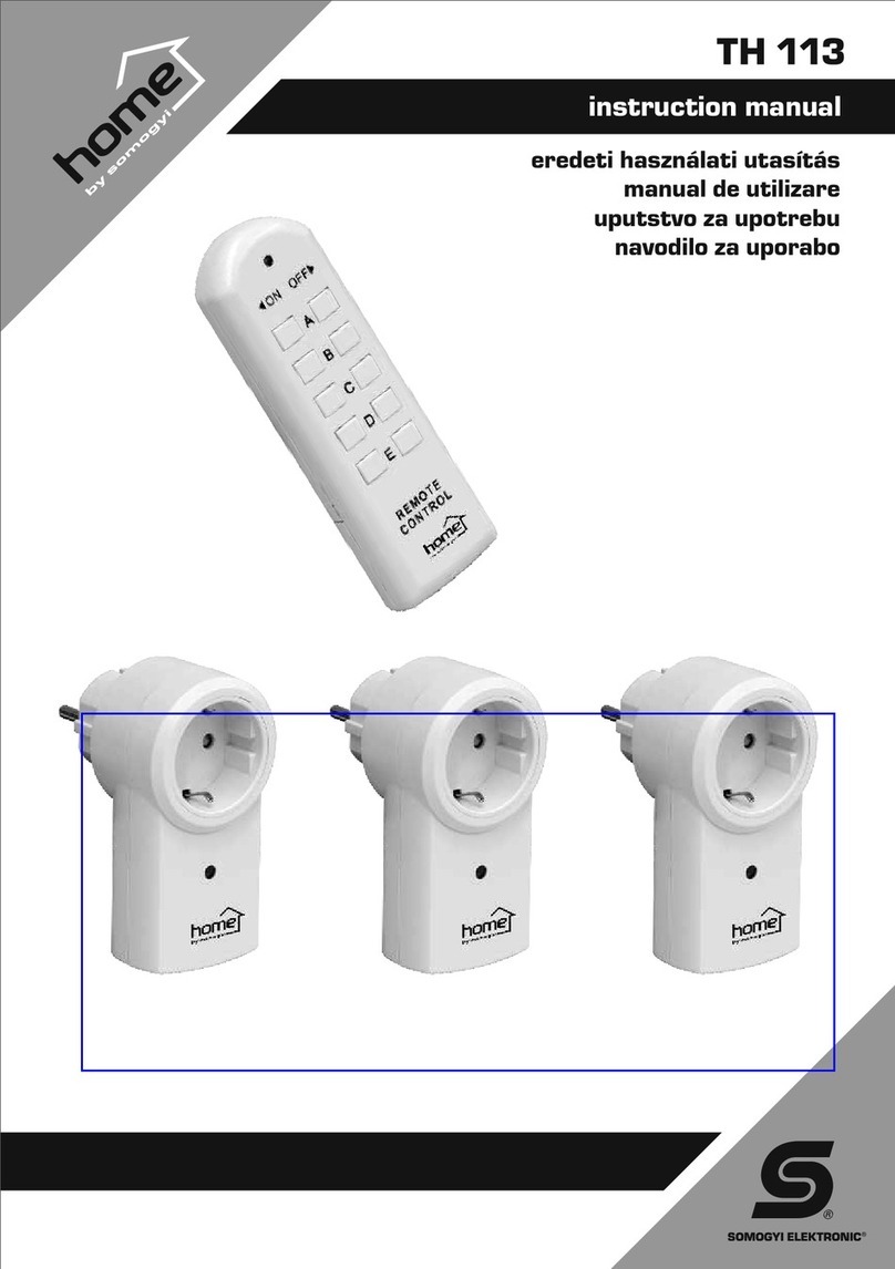 Somogyi home TH 113 User manual