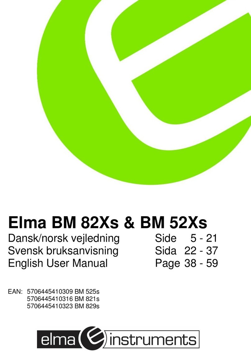 Elma BM 82 s Series manual