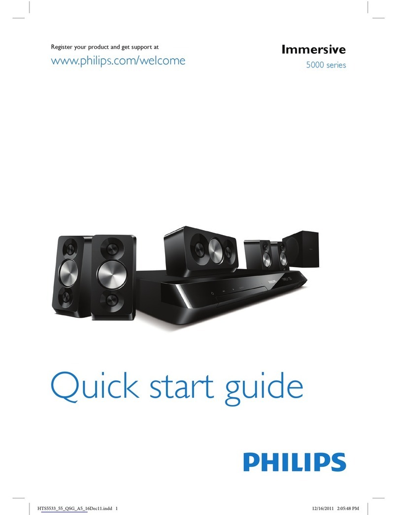 Philips 5000 series Immersive User manual