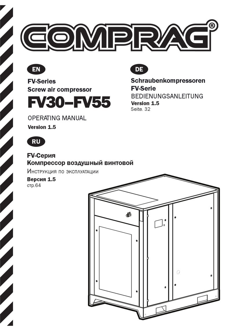 Comprag FV30 operating manual