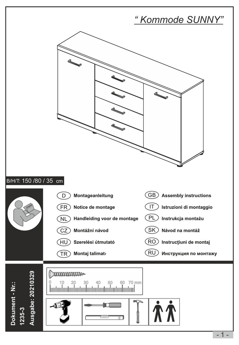 VOGL SUNNY Assembly instructions