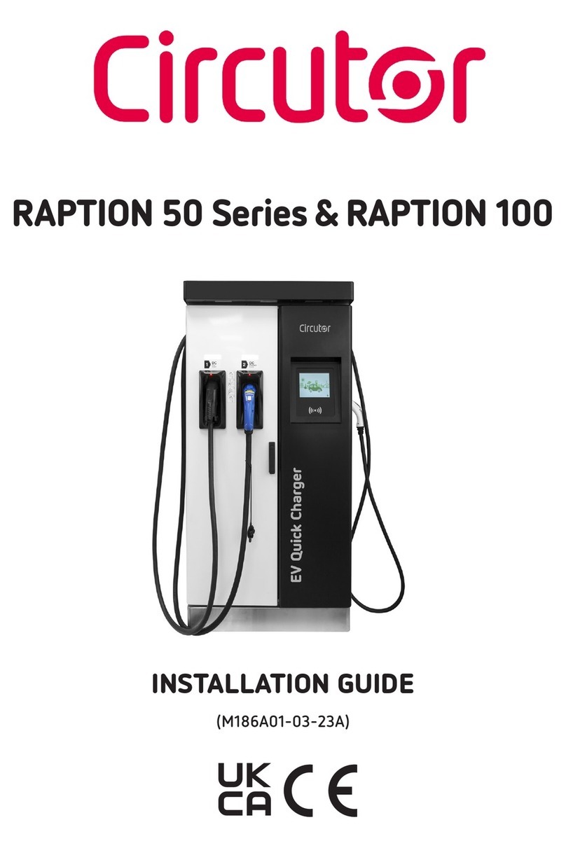 Circutor Raption 50 Series installation guide