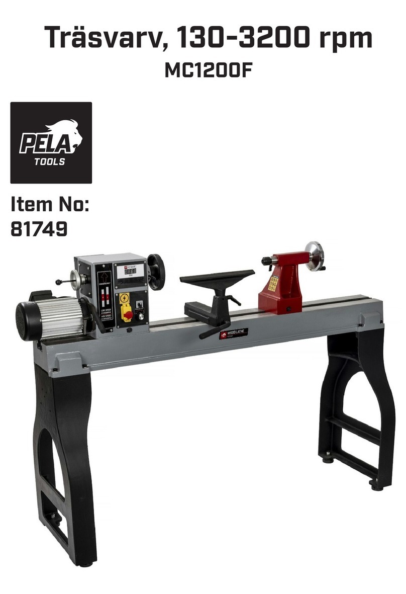 pela tools MC1200F manual