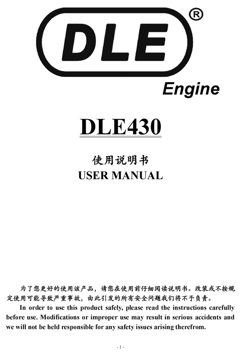 DLE DLE430 User manual