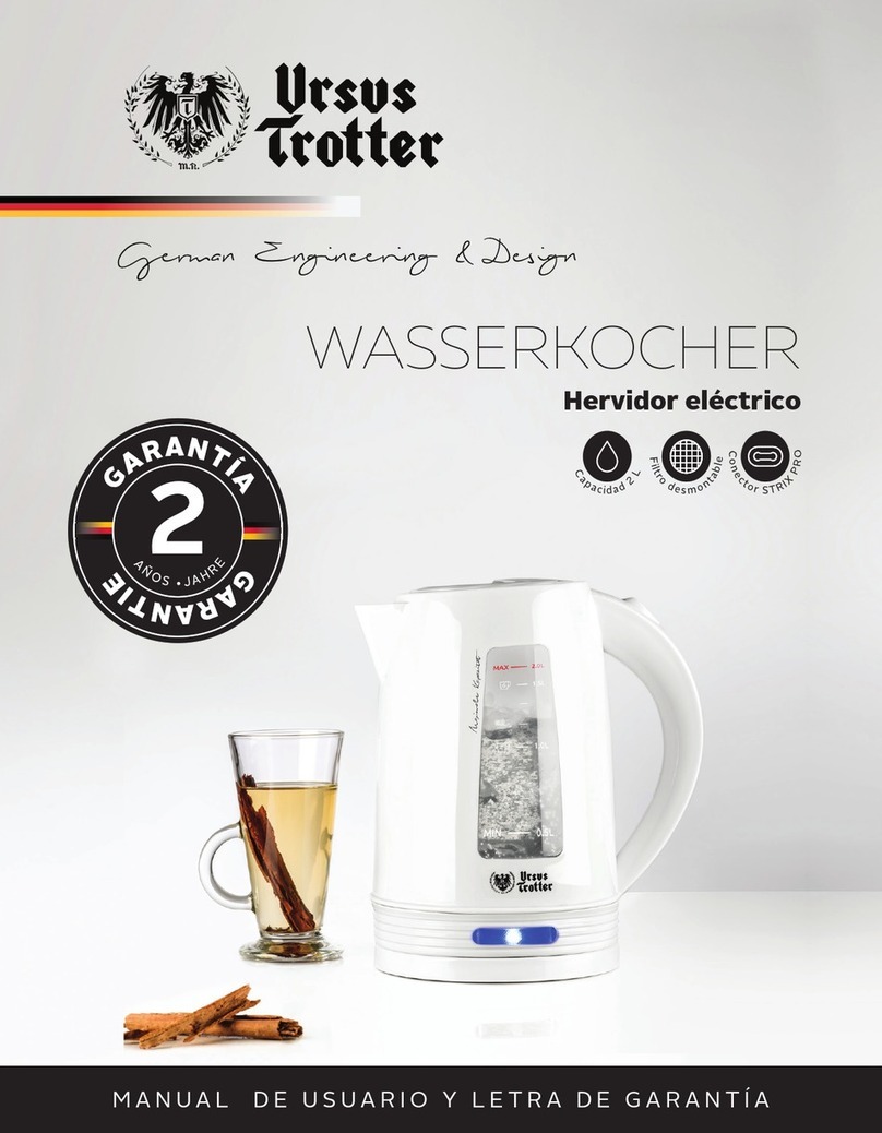 URSUS TROTTER UT-KLAR20PW instruction manual