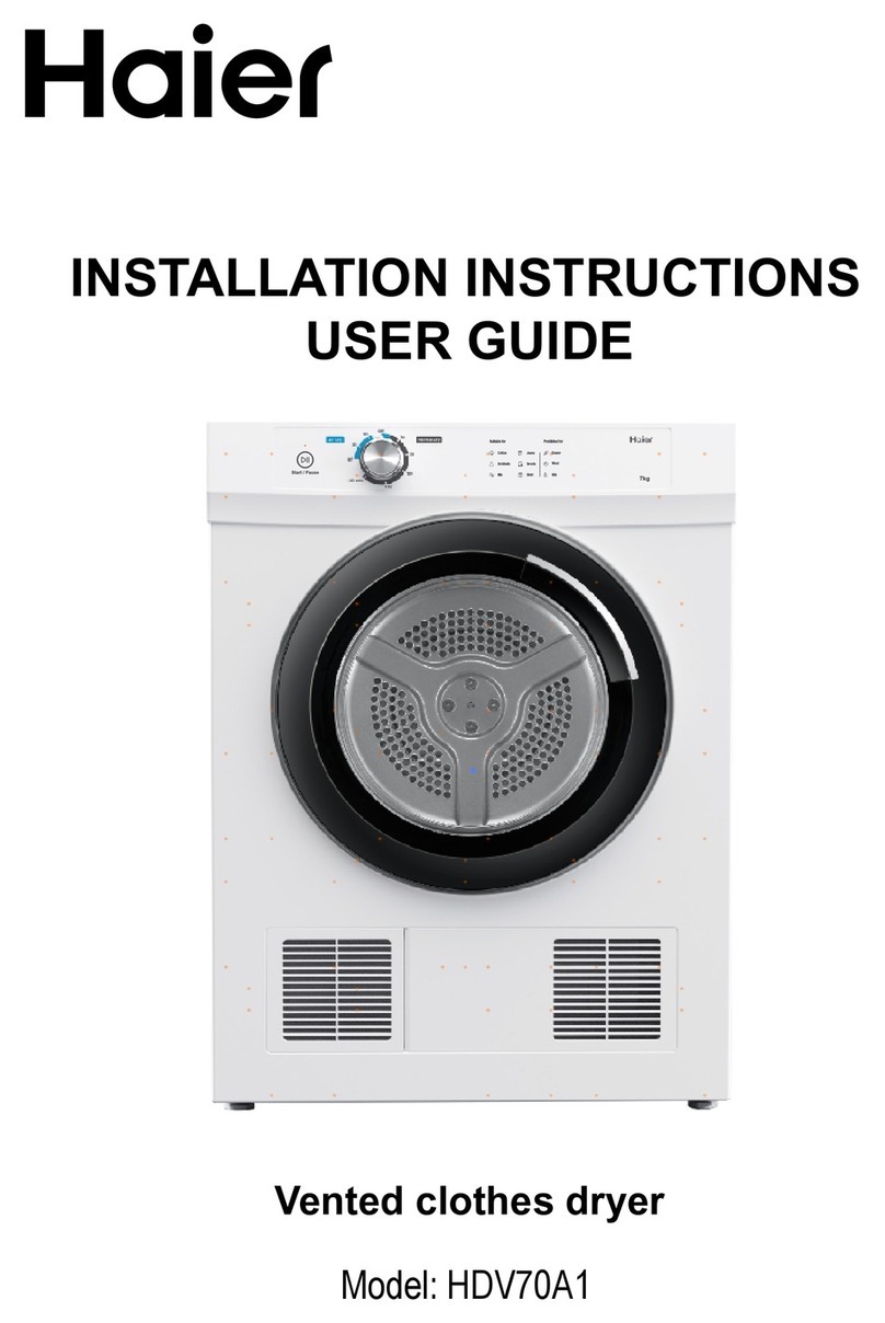 Haier HDV70A1 User manual