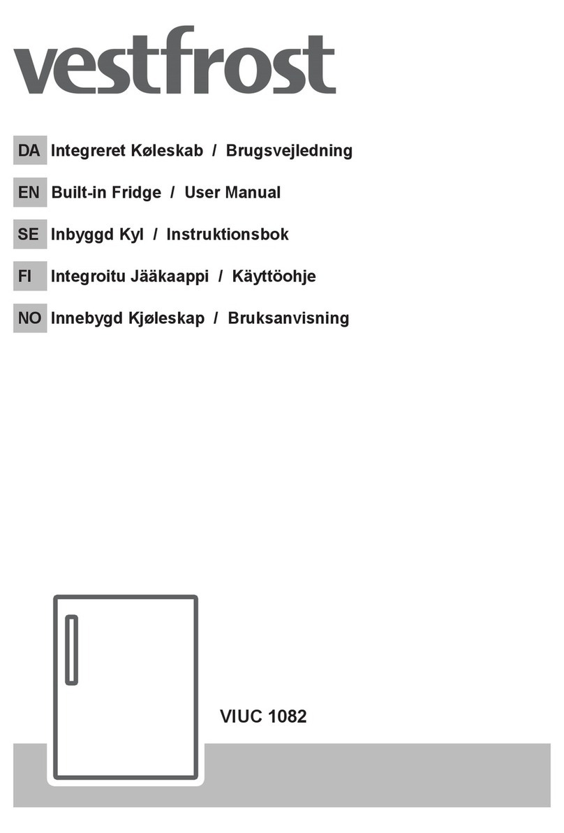 Vestfrost VIUC 1082 User manual