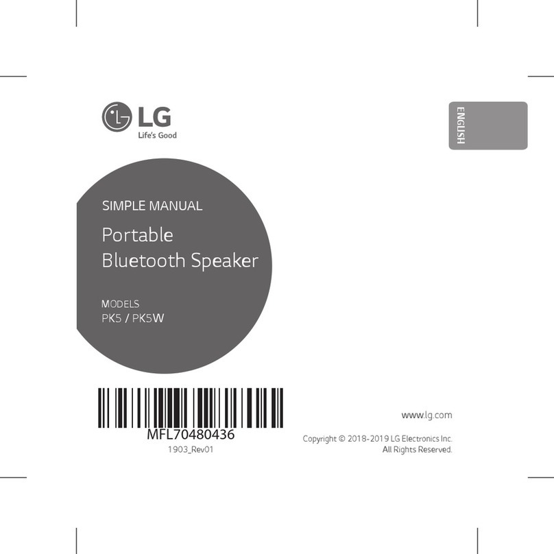 LG PK5 Specification sheet