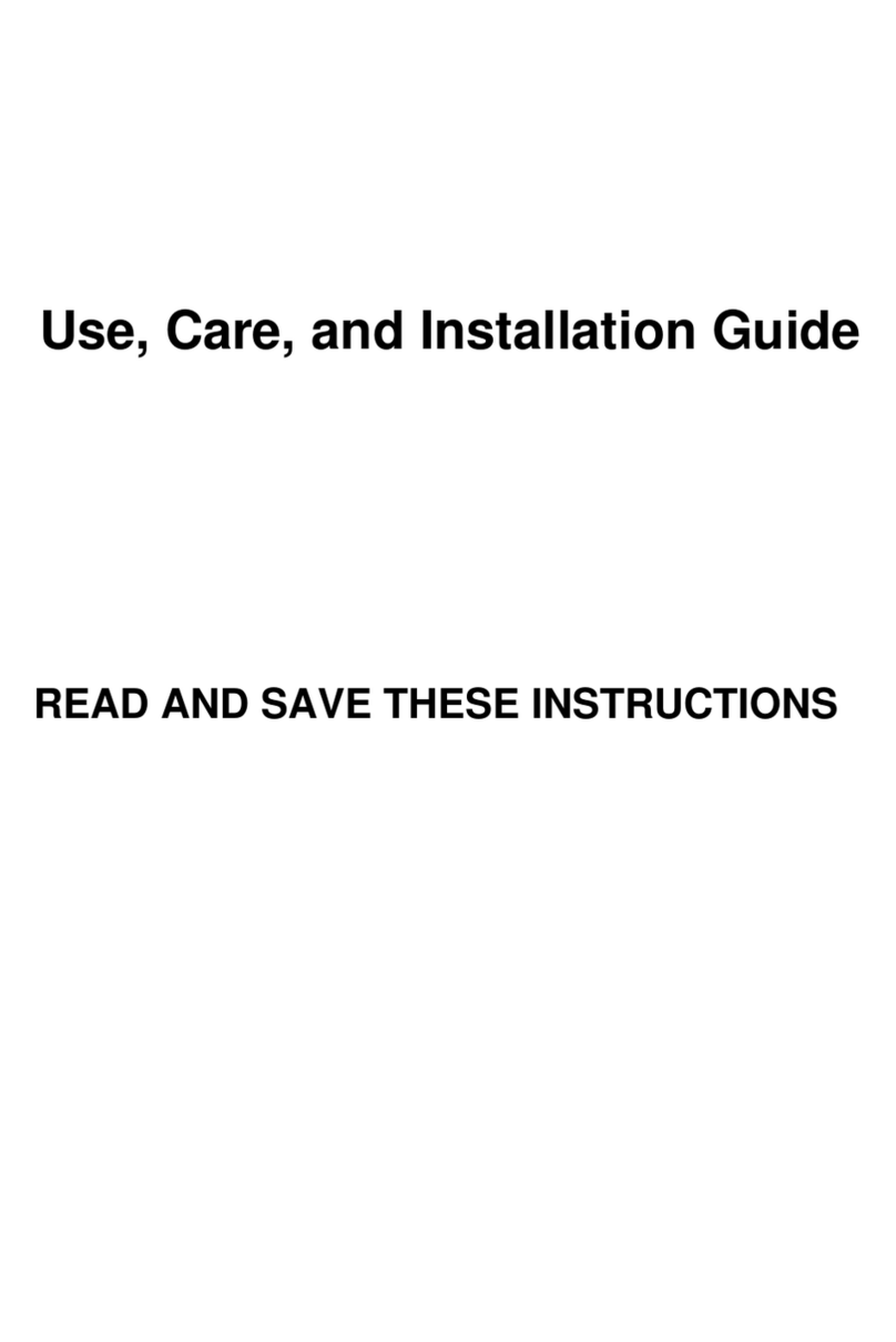 ELICA Como Series Use, care and installation guide ELICA Como Series Use, care and installation guide