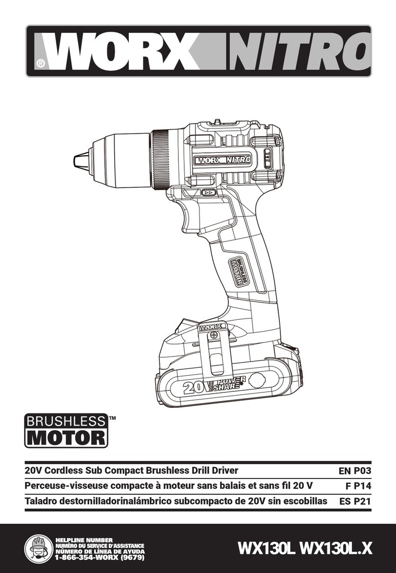 Worx Nitro WX130L.X manual