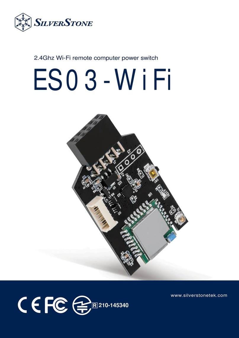 SilverStone ES03-WiFi User manual